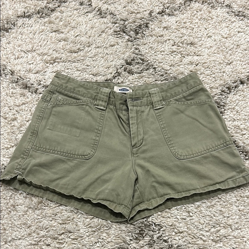 Old Navy Olive Green Women's Shorts